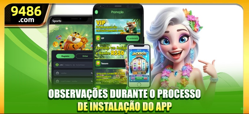 Conta m9 sincronizada site e app